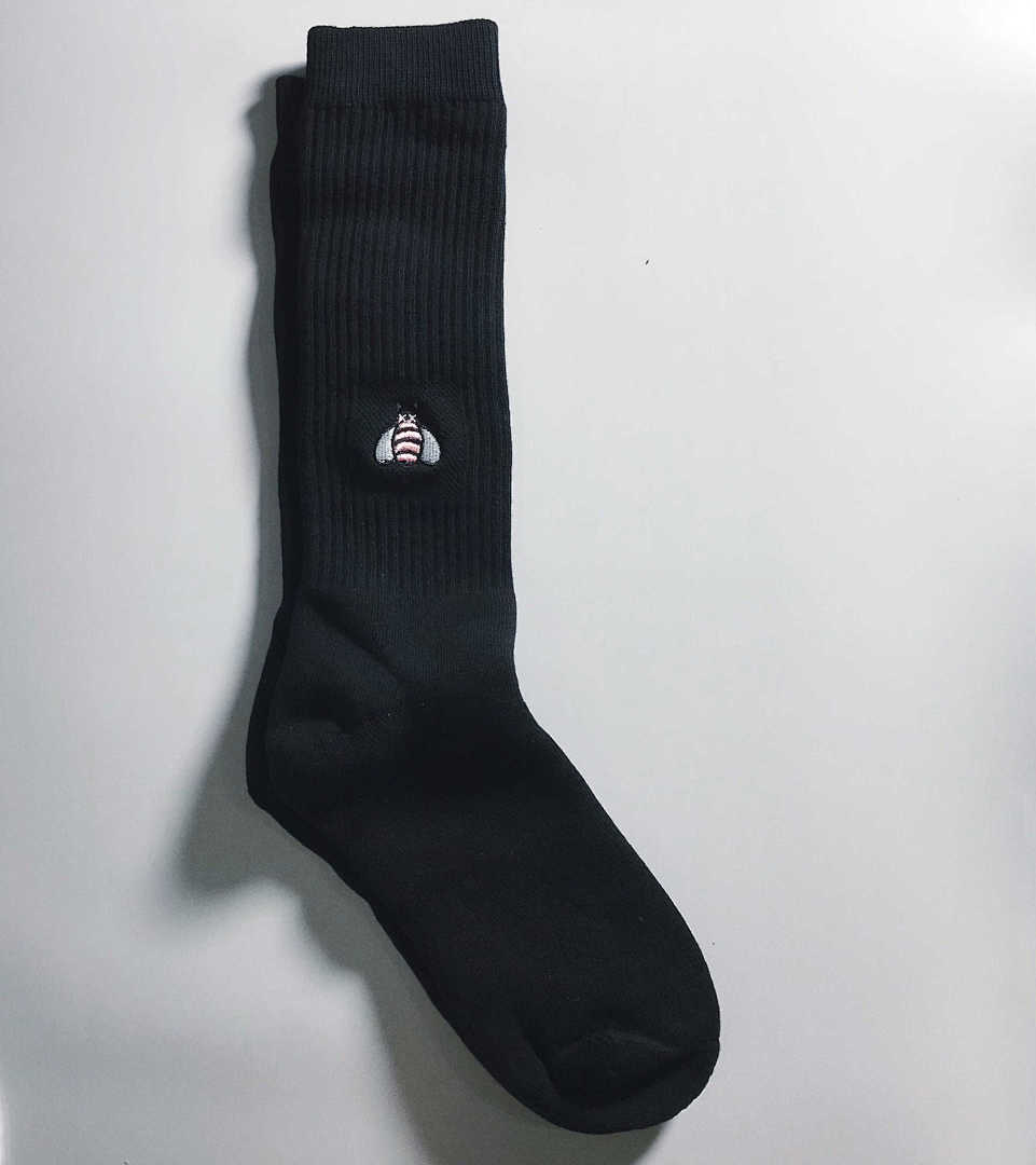 Accessiories CD X Kwas Socks Small Honey Solid Cotton Fleece Sole - Image 3