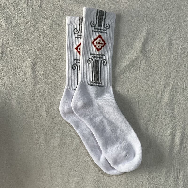 Casablanca Casablanca GREY COLUMN SOCKS, photo 1
