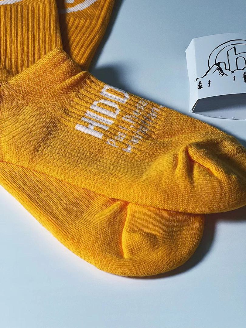 Accessiories 1:1 Hidden Socks Towel Bottom Orange——Unique Correct Version - Image 7