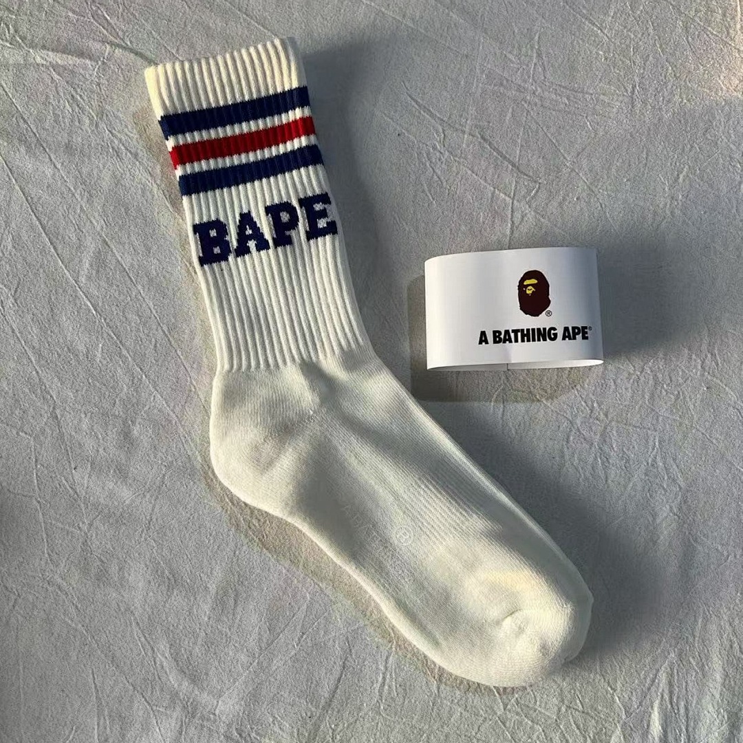 Bape NEW Bape Towel Socks - Image 18