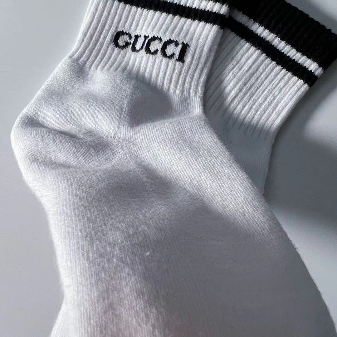 Accessiories GG Classical Towel Socks Small (White) - Image 5