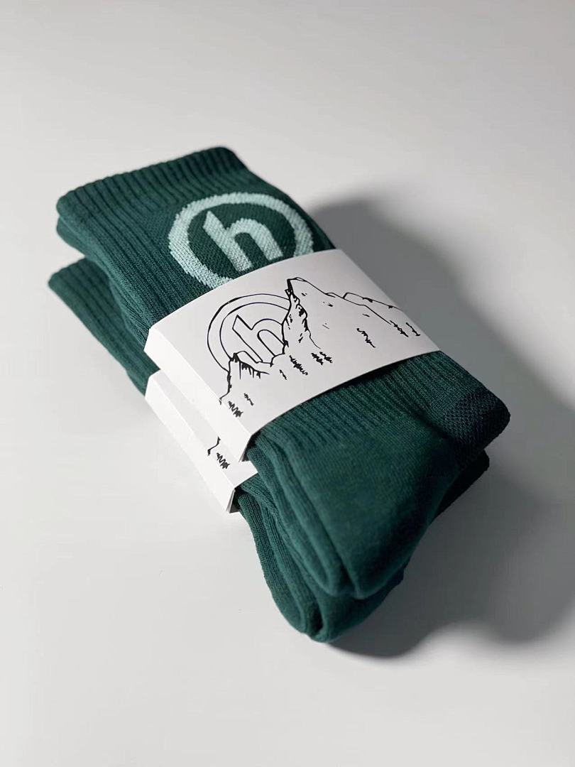 Accessiories 1:1 Hidden Socks Towel Bottom Blackish Green——Unique Correct Version - Image 3