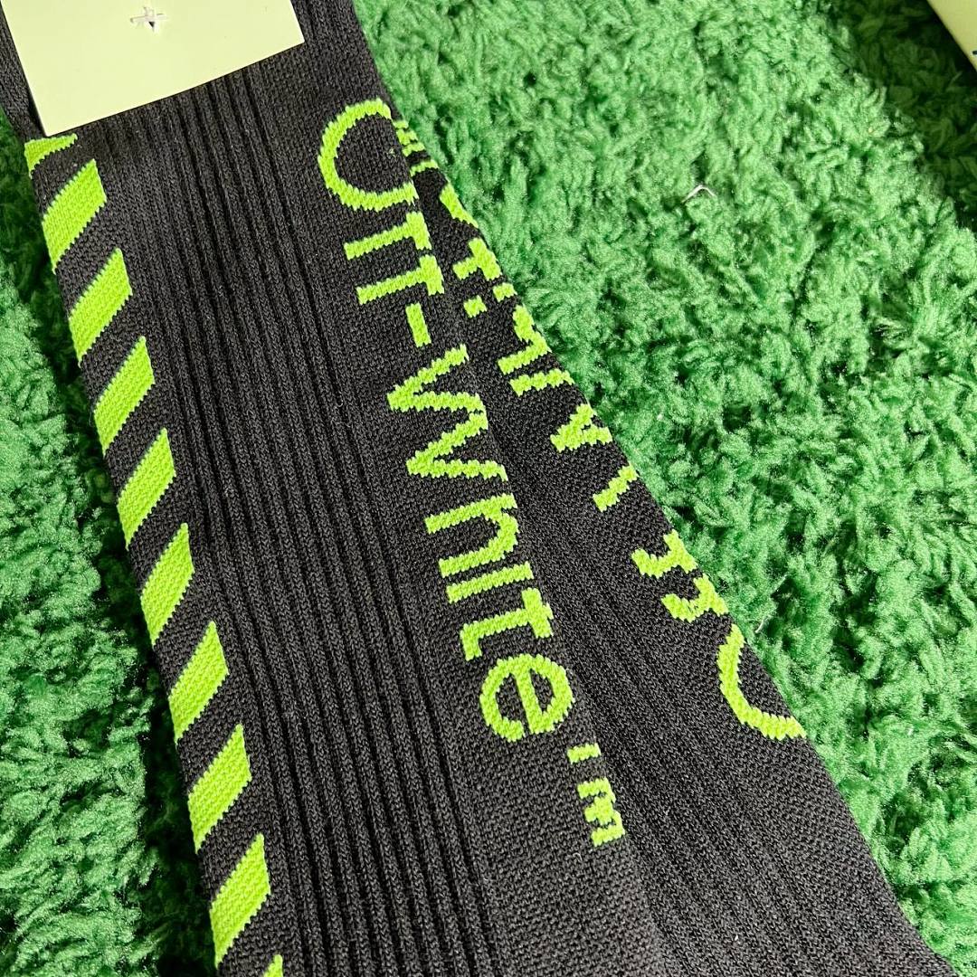 Accessiories OFF WHITE 19Ss Towel Socks With Box - Image 8