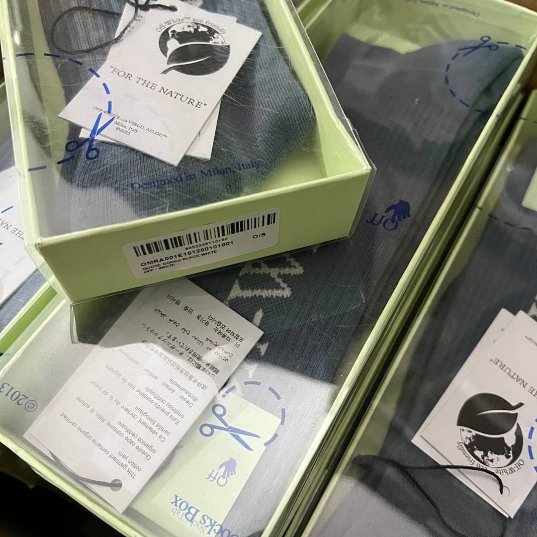 Accessiories OFF WHITE 2023 NEW SOCKS 1: 1 - Image 5