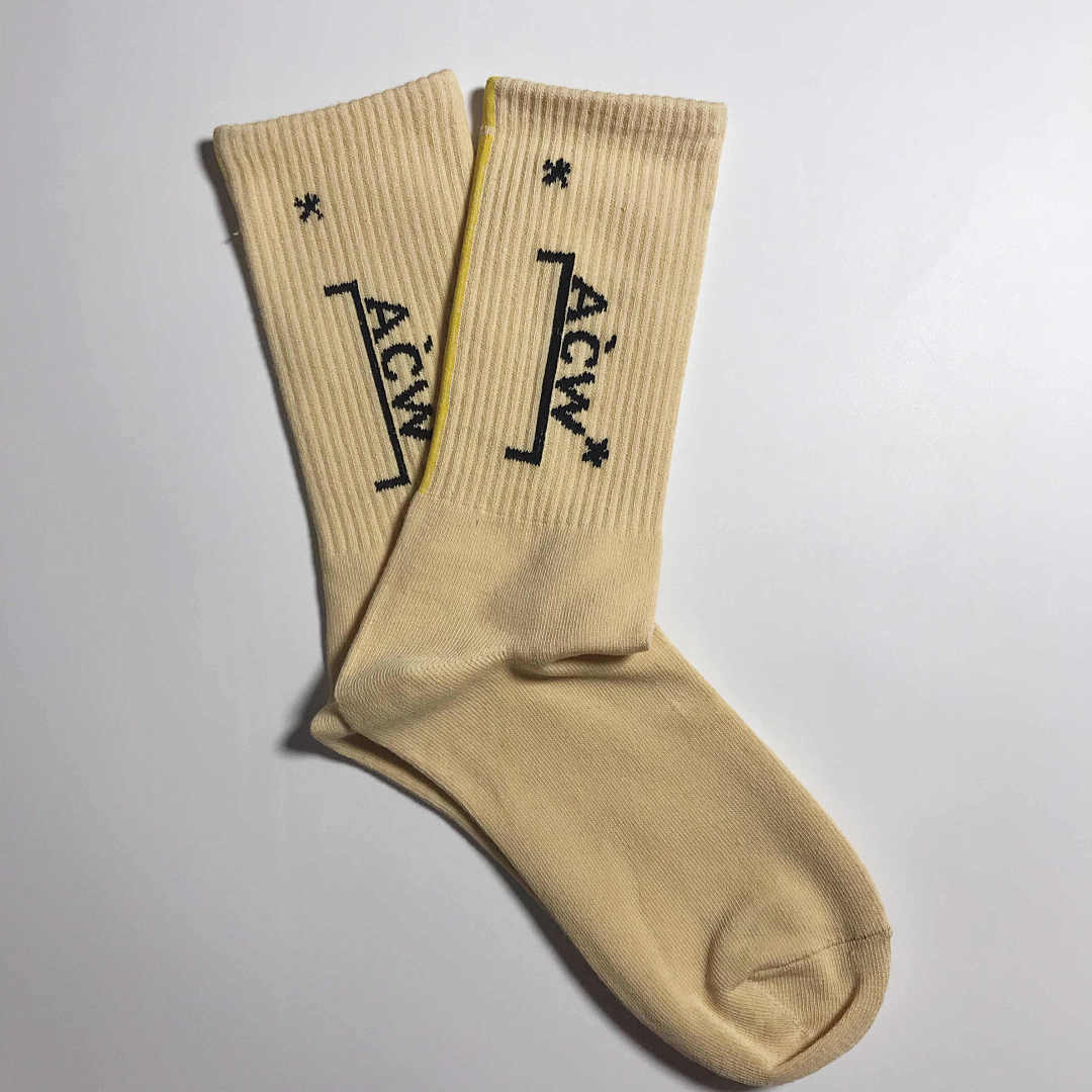 Accessiories ACW Yellow Color Socks - Image 5
