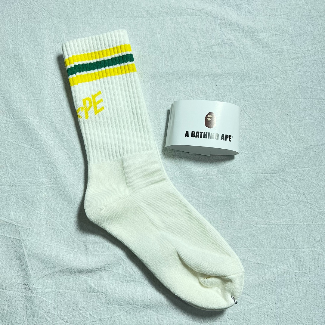Bape 2024 New Towel Trick Socks - Image 27