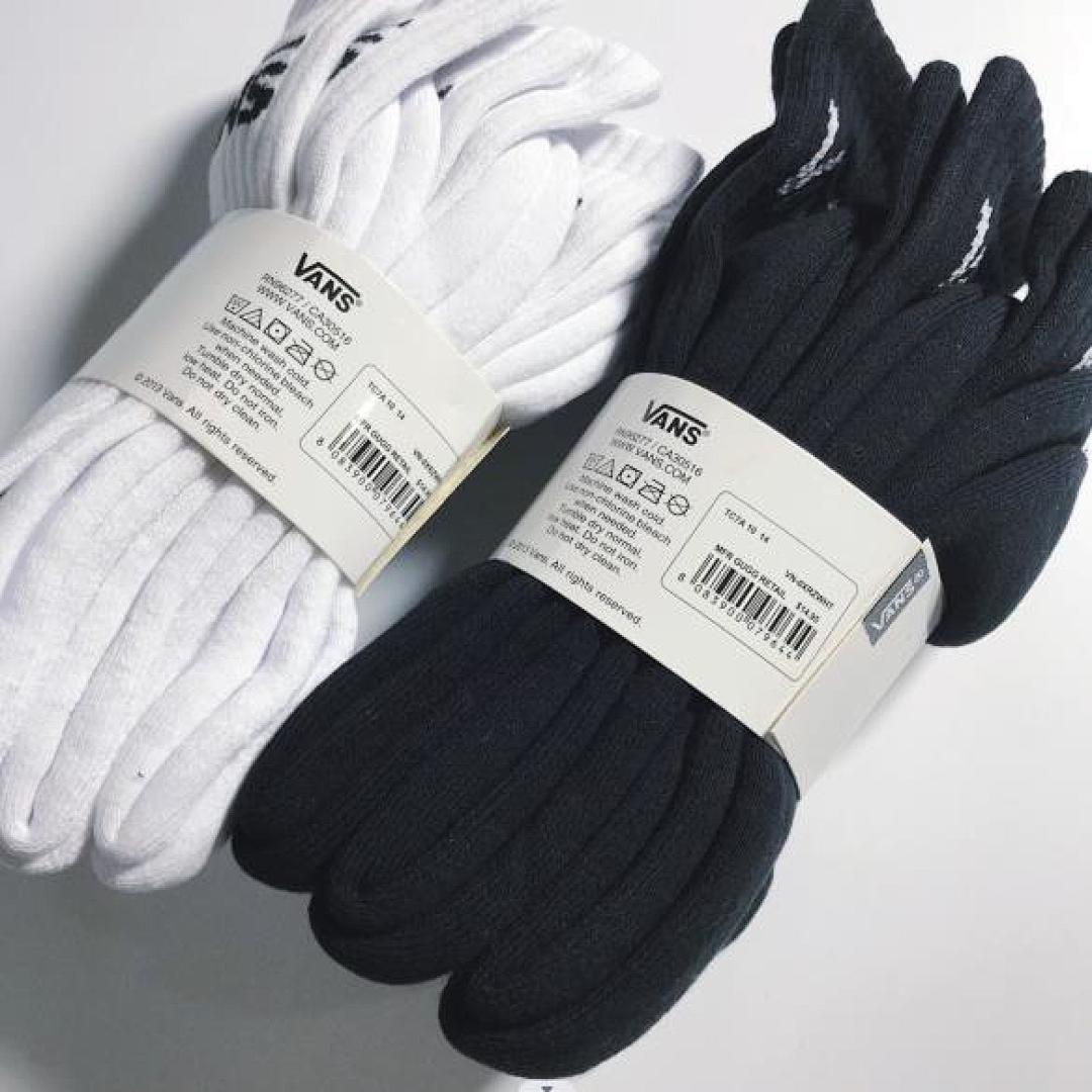 Vans Classical 3 Pairs Towel Bottom Socks - Image 2