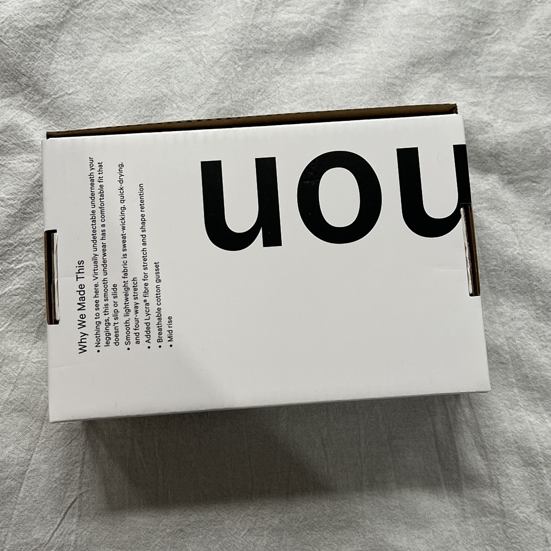 Underwear(Mirror LULULEMON Small White Heihe - Image 3