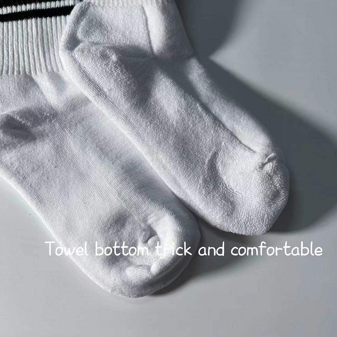 Accessiories GG Classical Towel Socks Small (White) - Image 4