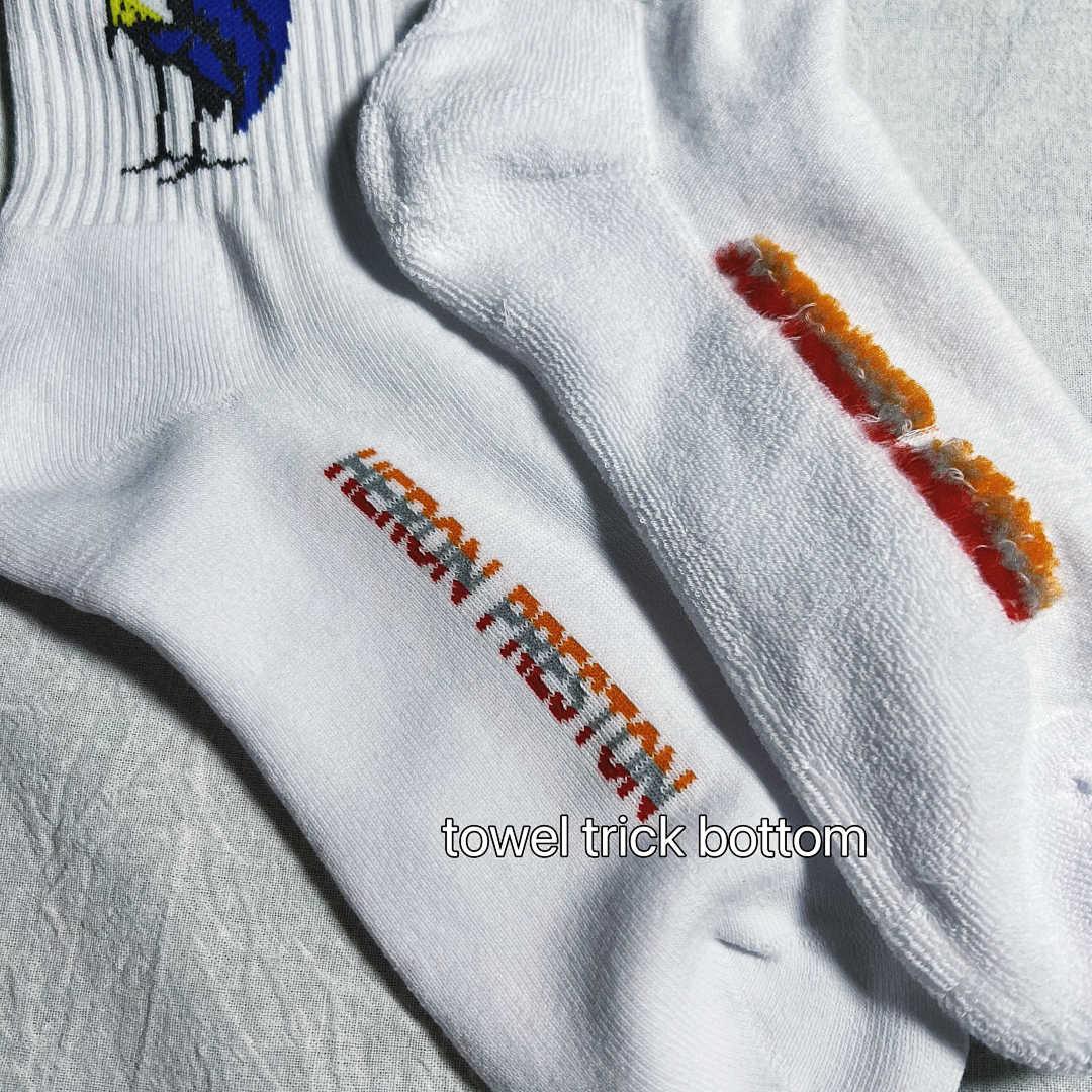 On Running 1: 1 Heron Preston Towel Bottom Socks - Image 11
