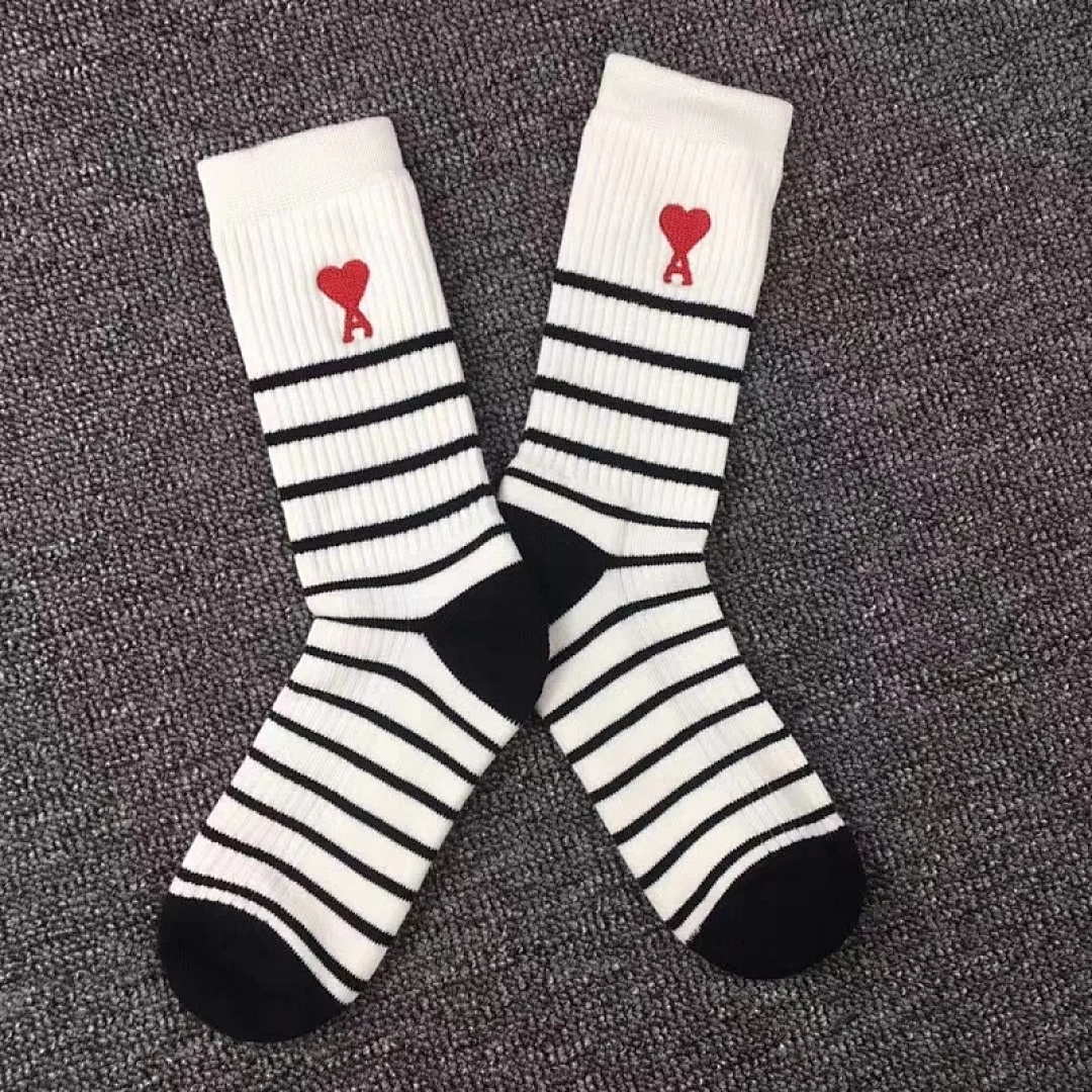 Accessiories AMI Long Stripe Socks - Image 11