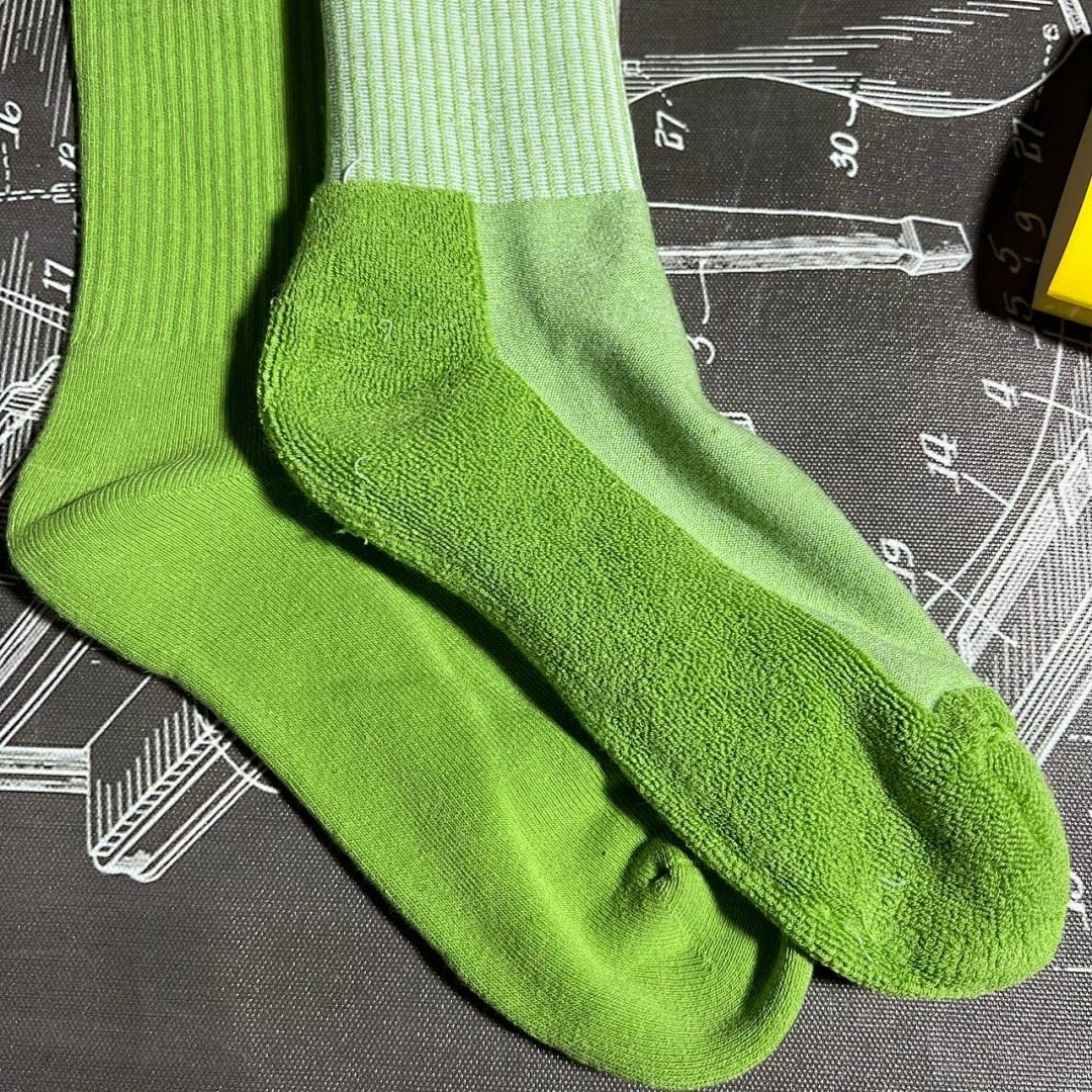 Accessiories GOLF WANG 2023 STARBERRY GREEN SOCKS Grass Embroidered - Image 8
