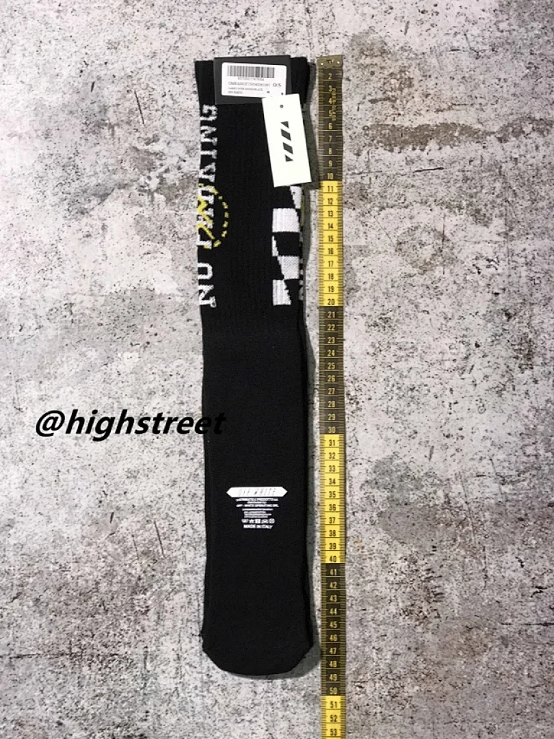 Accessiories Off White 16SS Socks Electric Collab OW - Image 5