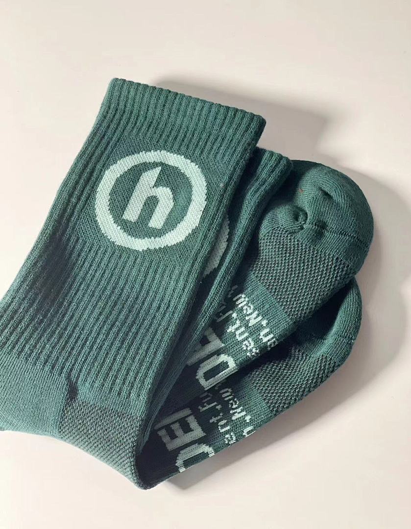 Accessiories 1:1 Hidden Socks Towel Bottom Blackish Green——Unique Correct Version - Image 9