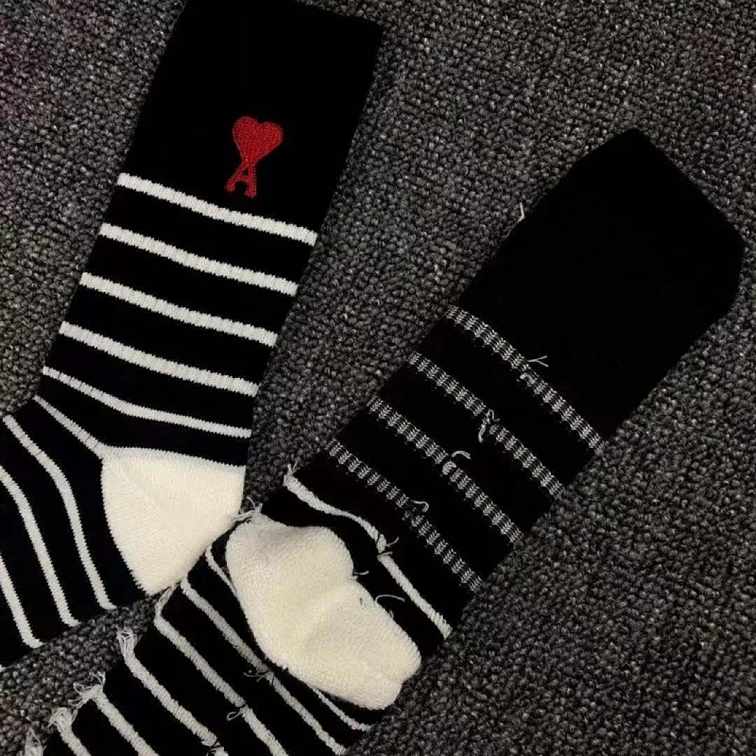 Accessiories AMI Long Stripe Socks - Image 18