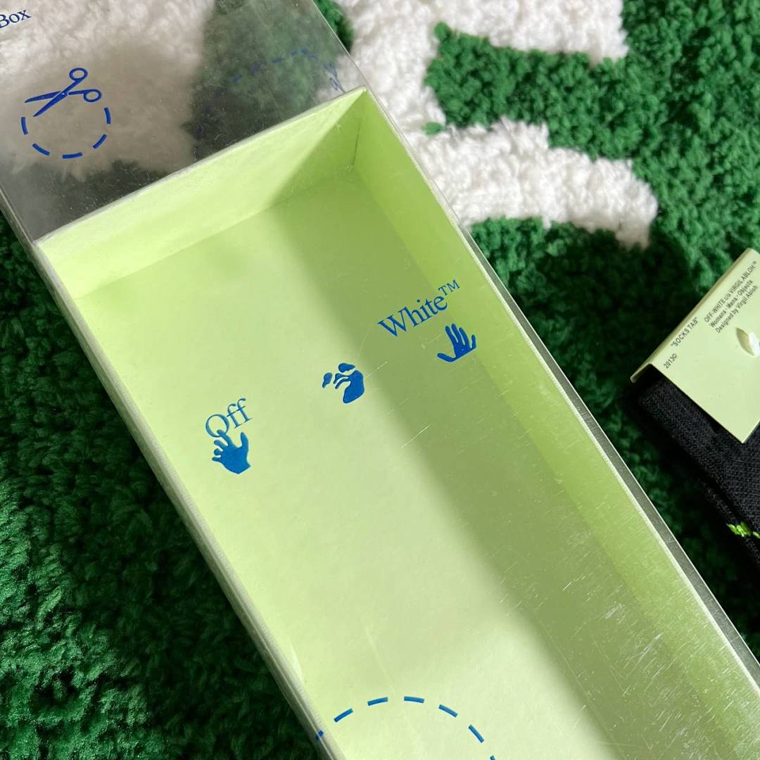 Accessiories OFF WHITE 19Ss Towel Socks With Box - Image 20