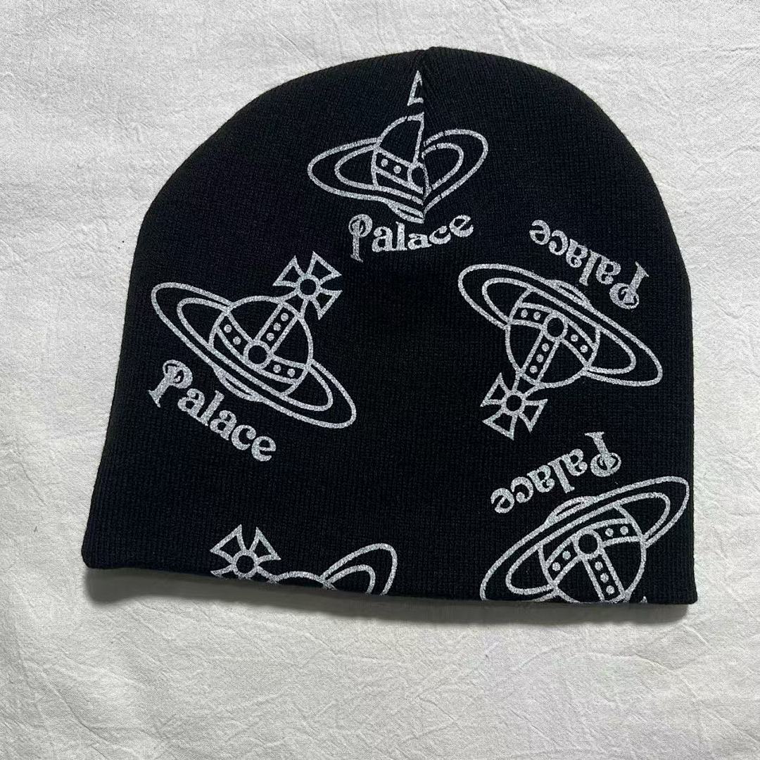 Hats PA X VIVIENNE Beanie (3Color. ——Black,Purple,Blue) - Image 11