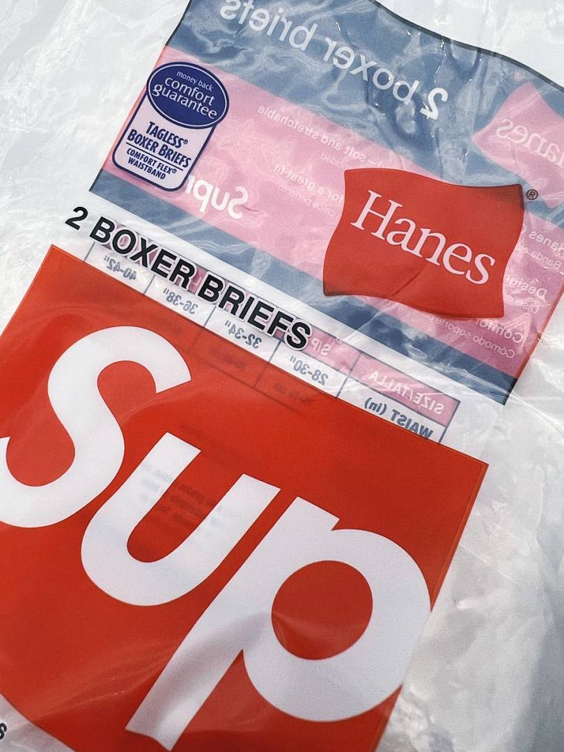 Chanel SU* Hanes Boxer Briefs——Purple - Image 9