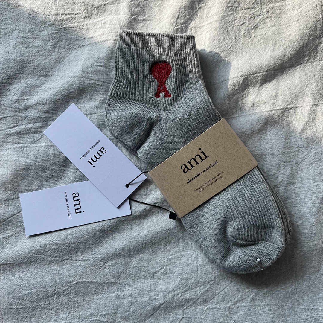 Accessiories 3 Pair A Set AMI Socks - Image 6