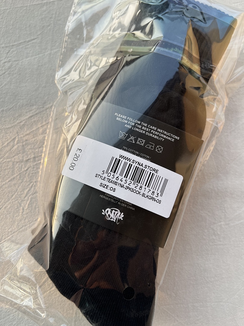 Accessiories SYNAWORLD 1:1 2Paris Towel Sock With Original Packaging - Image 10