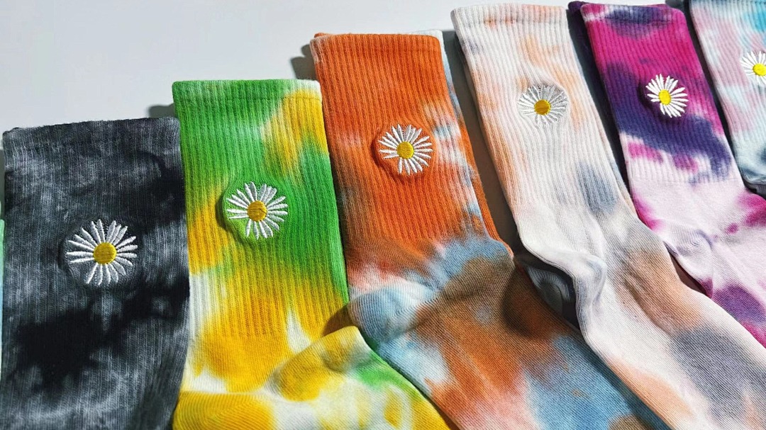Accessiories Tie-Dyed Socks Tie Dye Small - Image 17