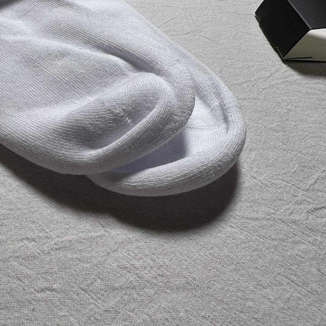 Accessiories RHUDE CREST LOGO SOCK (White Blue) - Image 3