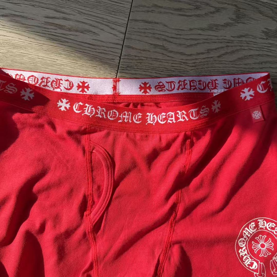 Chanel CHR HEARTS New Underwear Boxer Brief ORANGE Long & Short ——Perfect Quality - Image 20