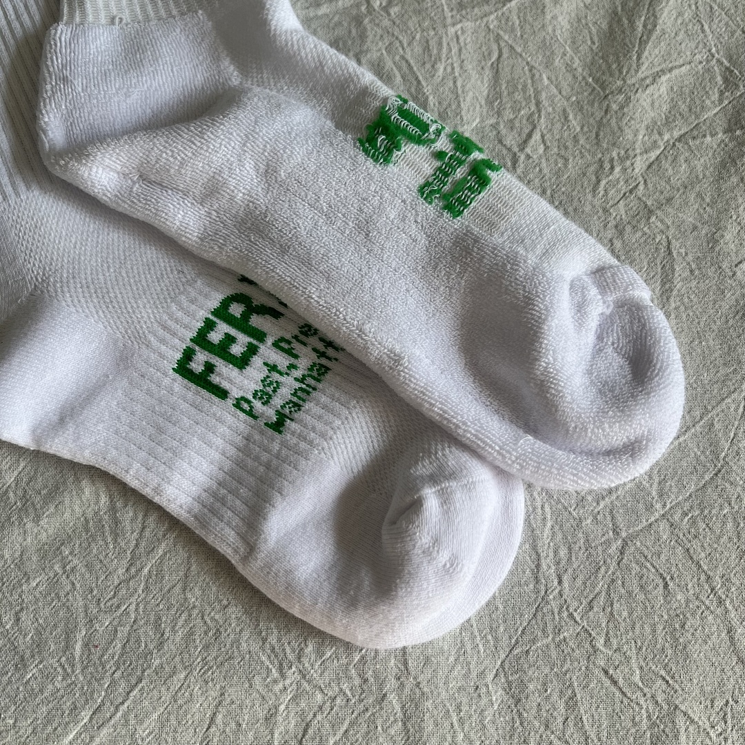 Accessiories Hidden NY Green Fire Socks - Image 2