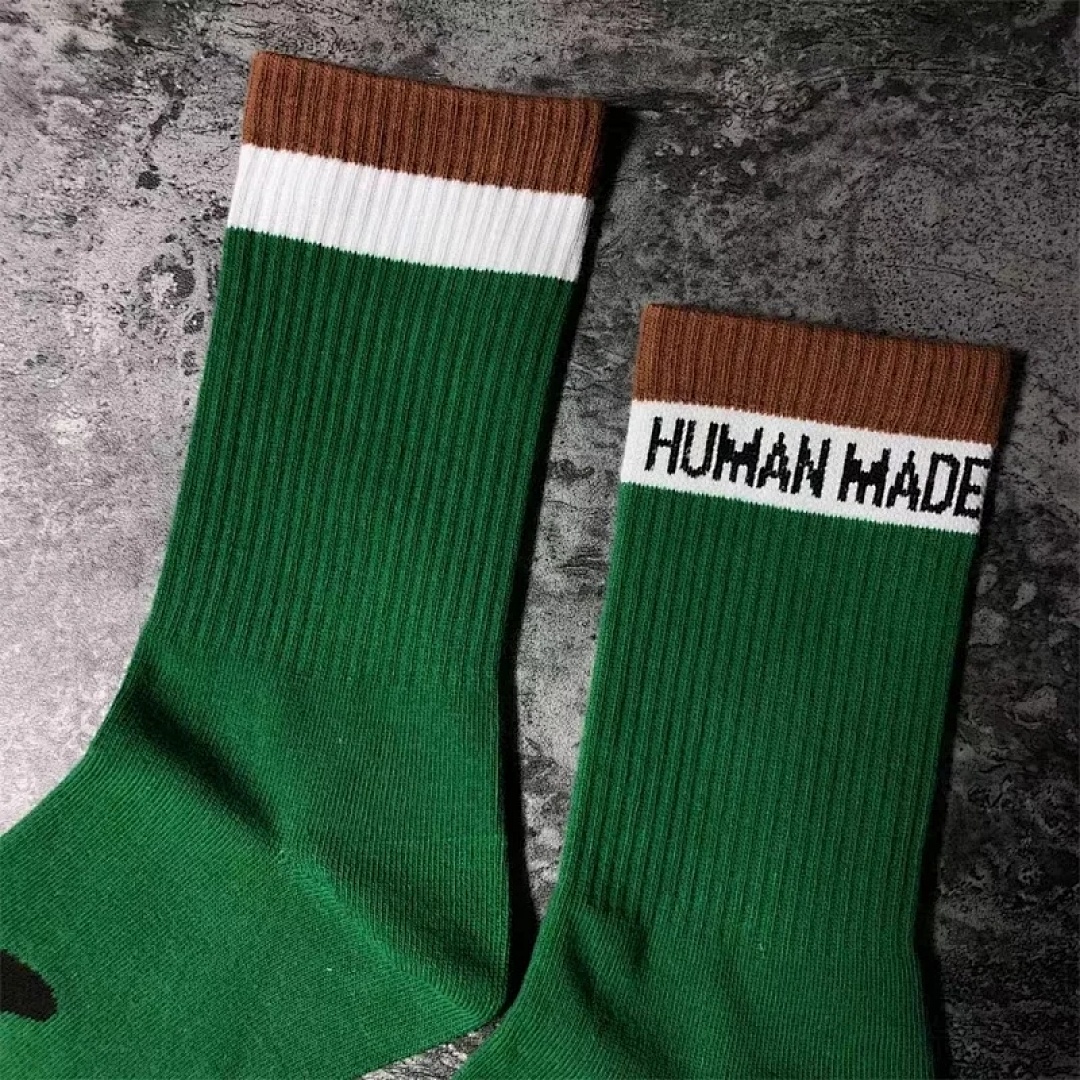 Accessiories Human Made Green Cartoon Socks - Image 4
