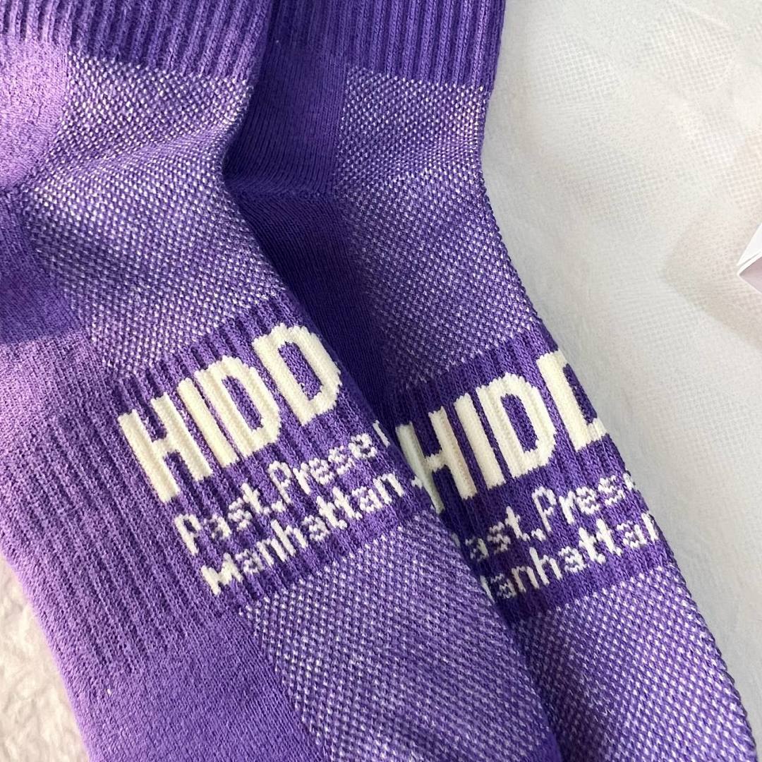 Accessiories 1:1 Hidden Purple Socks Towel Bottom - Image 7