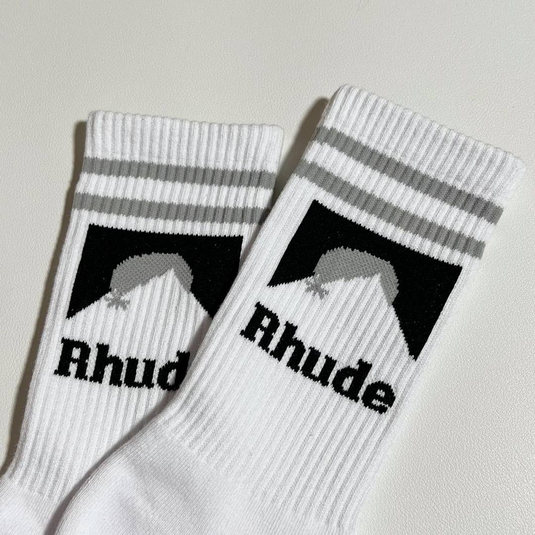 Accessiories VINTAGE RHUDE Moutain 1:1 Towel Socks - Image 9