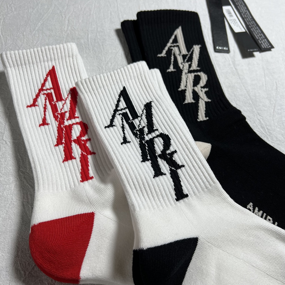 AMIRI STACK SOCK 3 Color 1:1 - Image 3