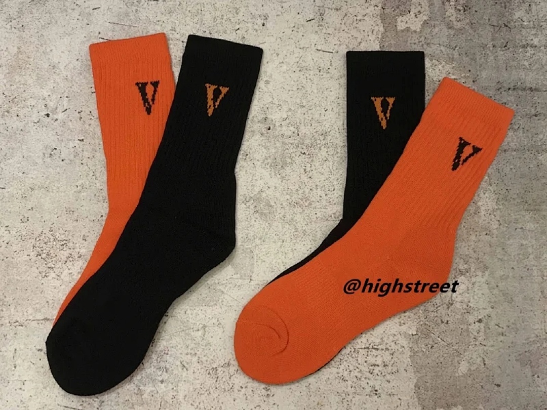 On Running Vlone PopUp Socks / Black Limited Exclusive Version