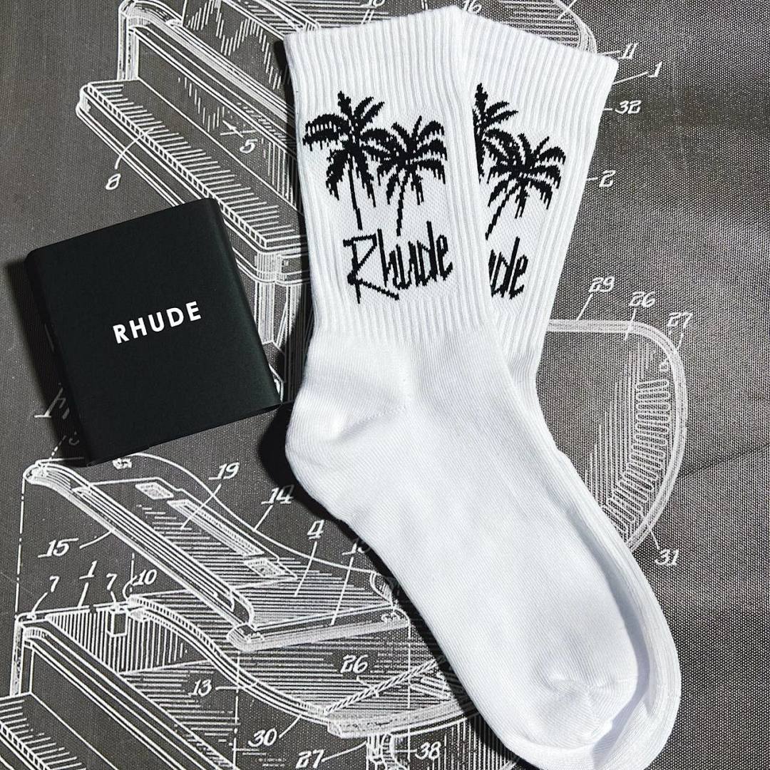 Accessiories Rhude 19Ss Socks - Image 4