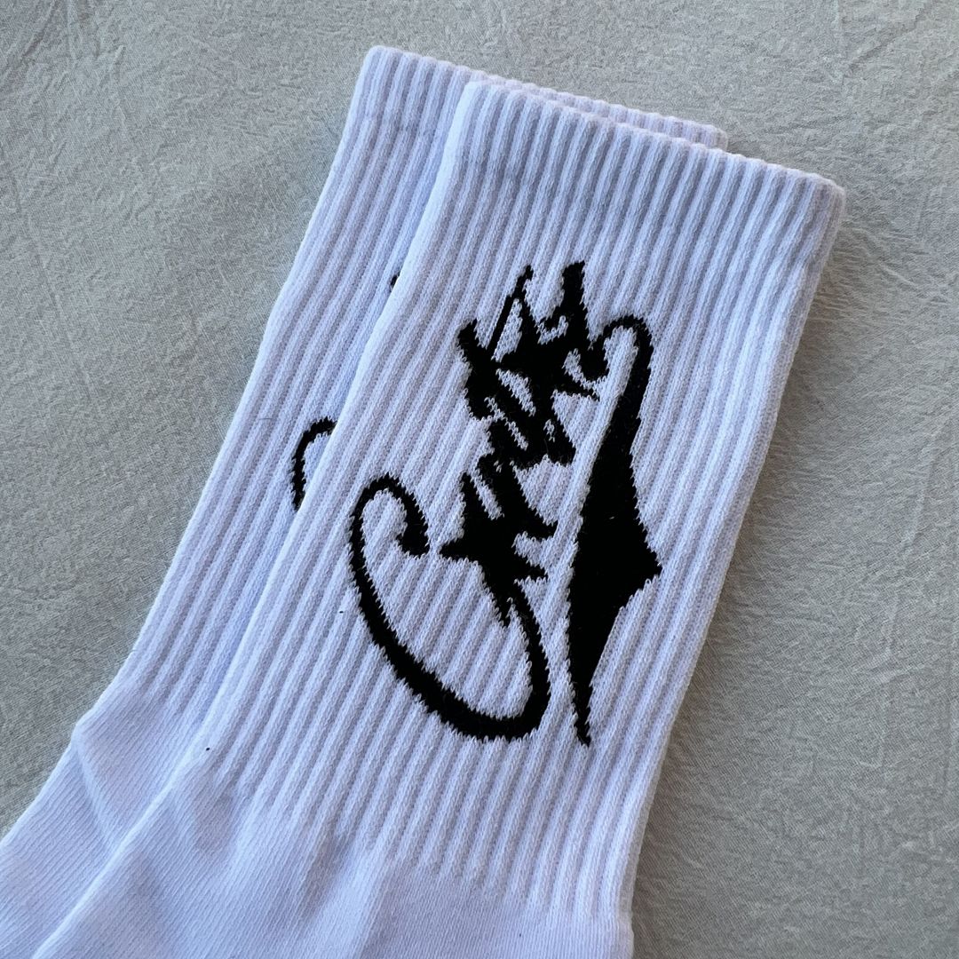 Accessiories CO Baseball Socks (Black And White Blue) - Image 14