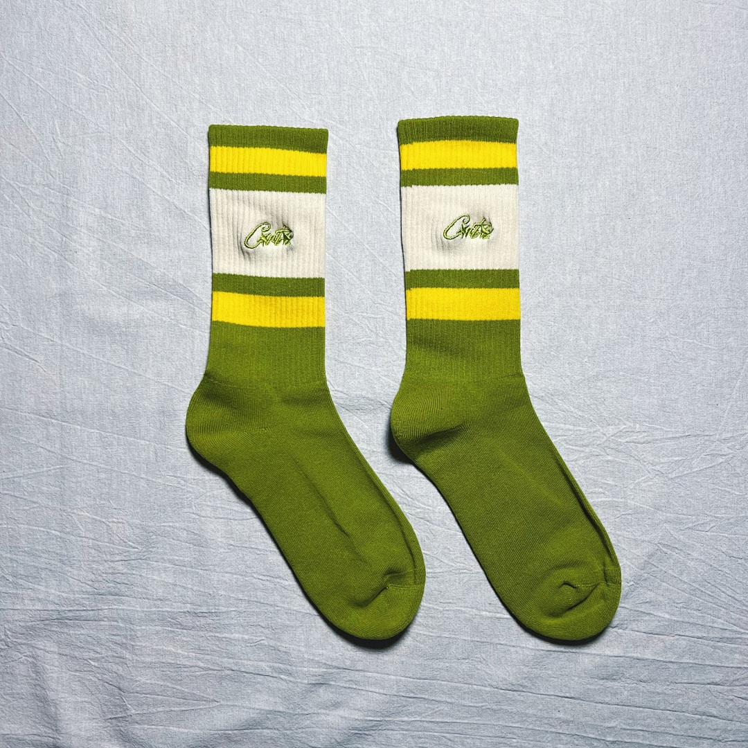 Accessiories CO Green Embroidery Socks - Image 9