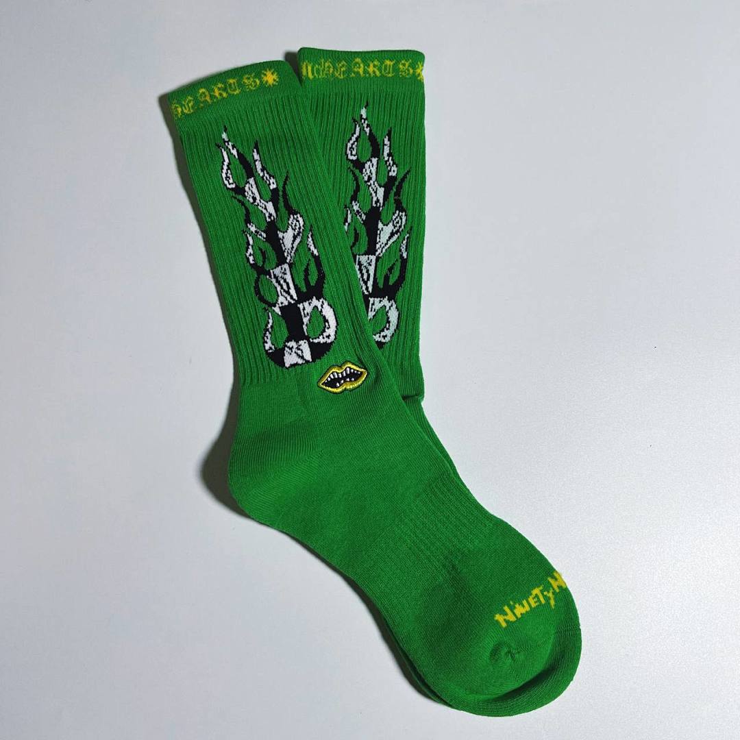 Chanel Chrome-Hearts 2023 Season Towel Socks - Image 9