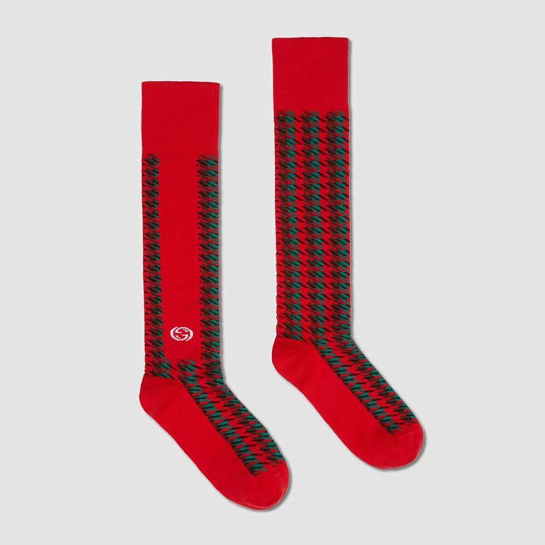 Accessiories G Red Long Socks - Image 15