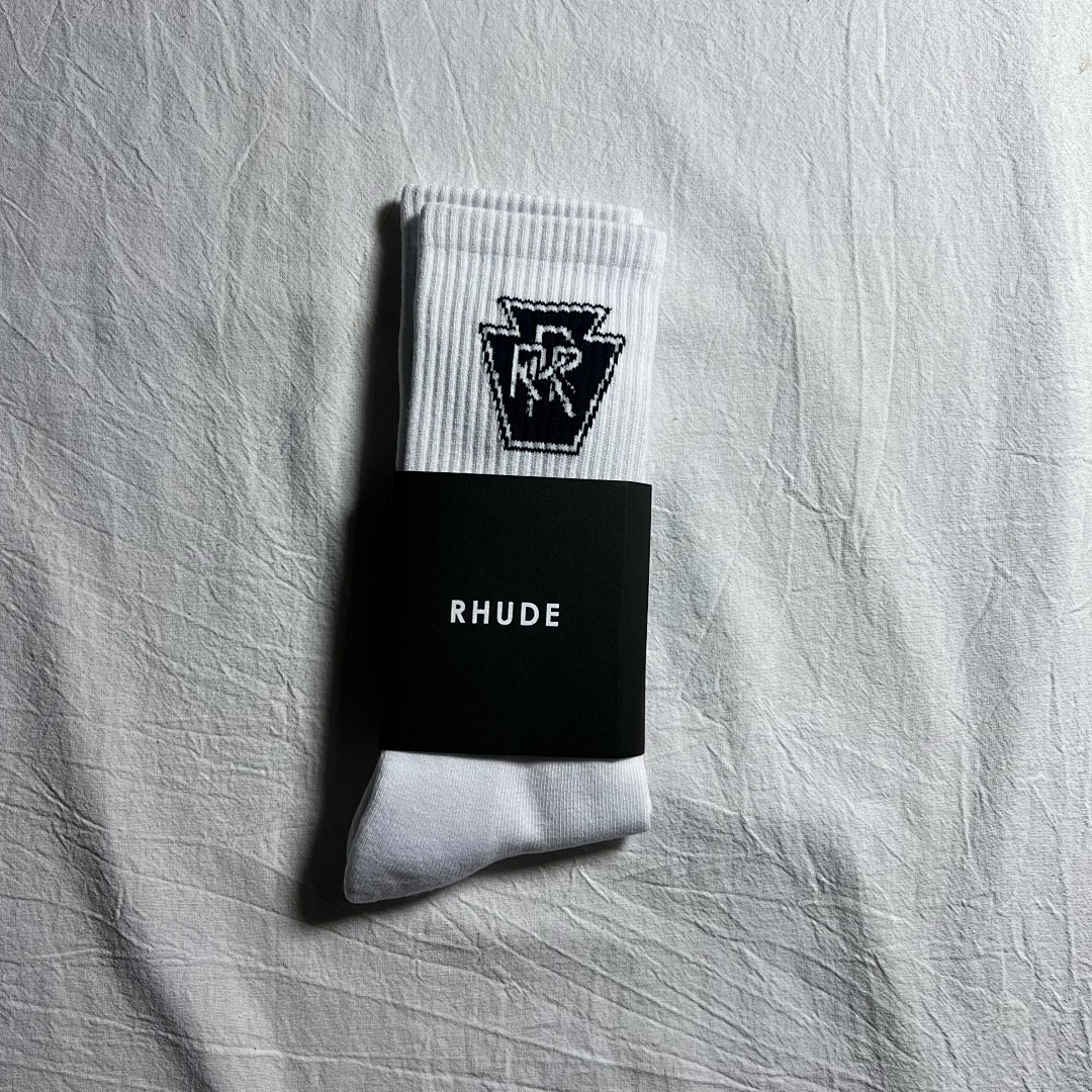 Accessiories RHUDE TRIPLE R SPORT SOCK - Image 3