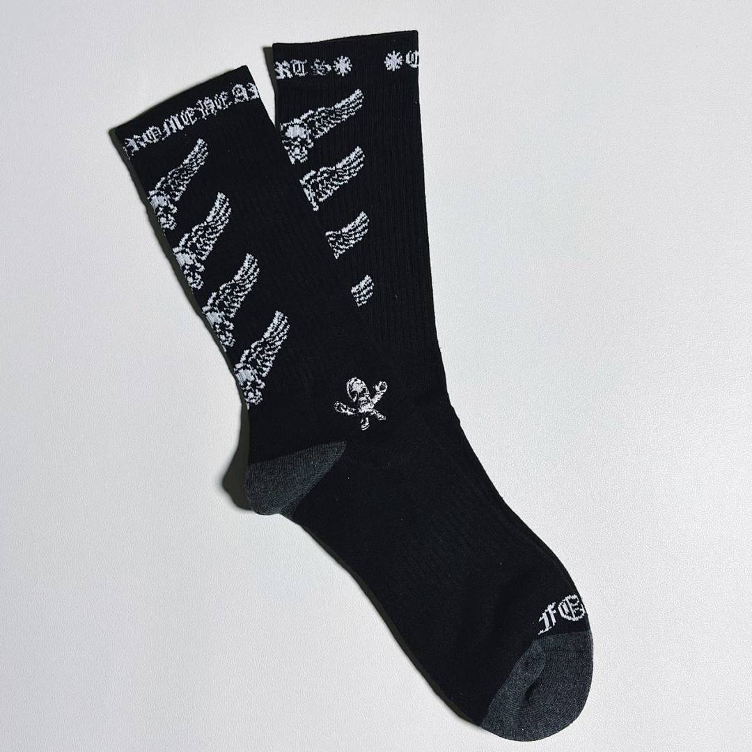 Chanel Chrome Hearts FOTI 3 Pairs Socks - Image 23