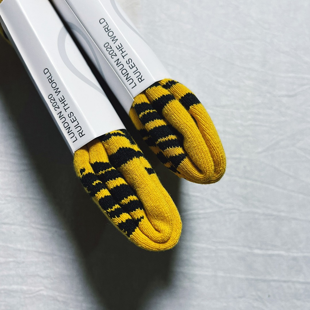 Accessiories Co Decorative Pattern Towel Socks (Yellow) - Image 10