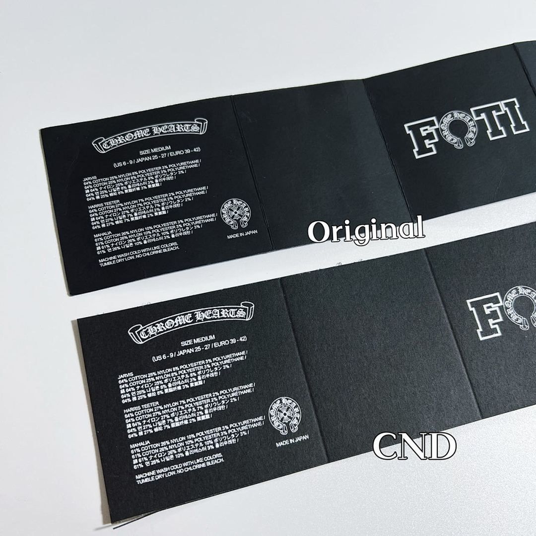 Chanel Chrome Hearts FOTI 3 Pairs Socks - Image 28
