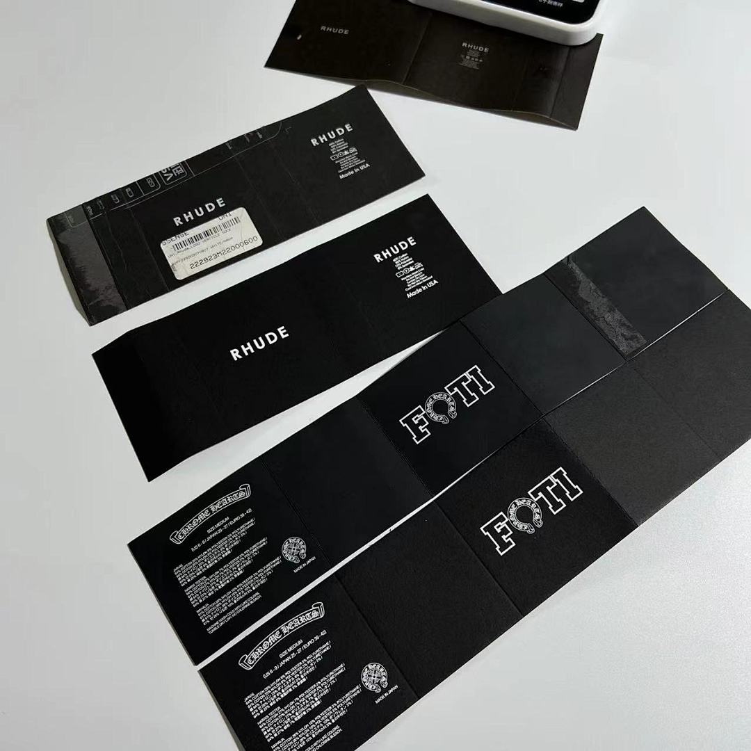 Chanel Chrome Hearts FOTI 3 Pairs Socks - Image 30