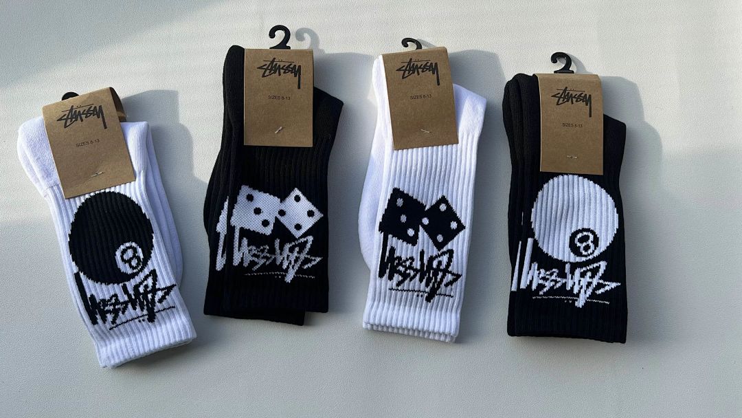 Accessiories Stussy NO. 8 BALL Towel Socks