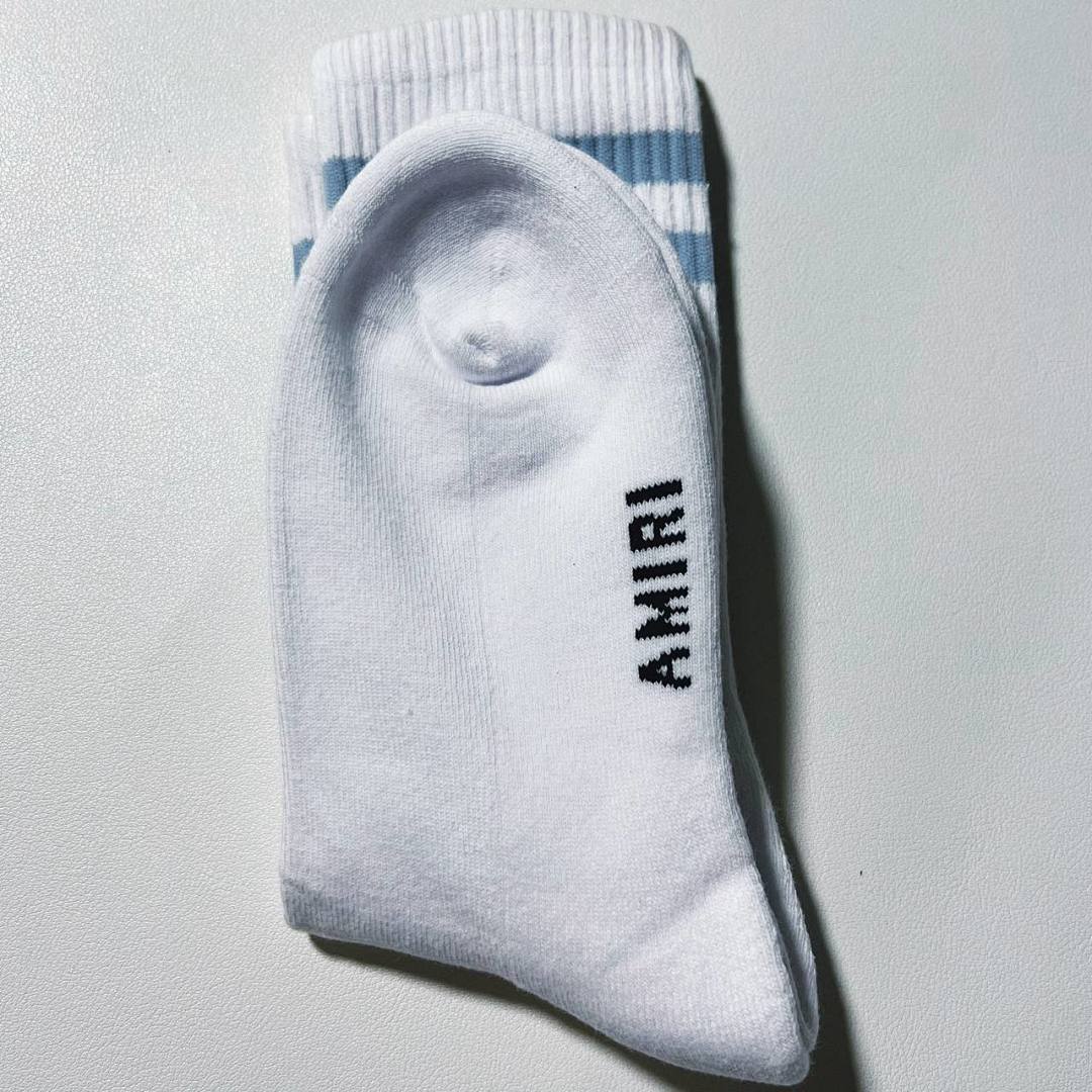 AMIRI 23FW Varsity Script Socks ——In Stock - Image 11