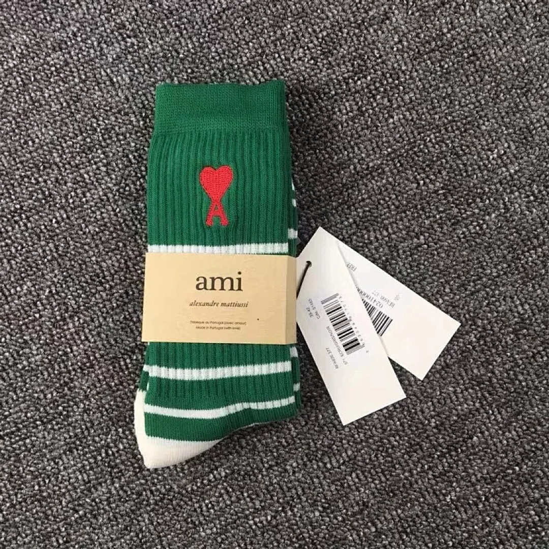 Accessiories AMI Long Stripe Socks - Image 7