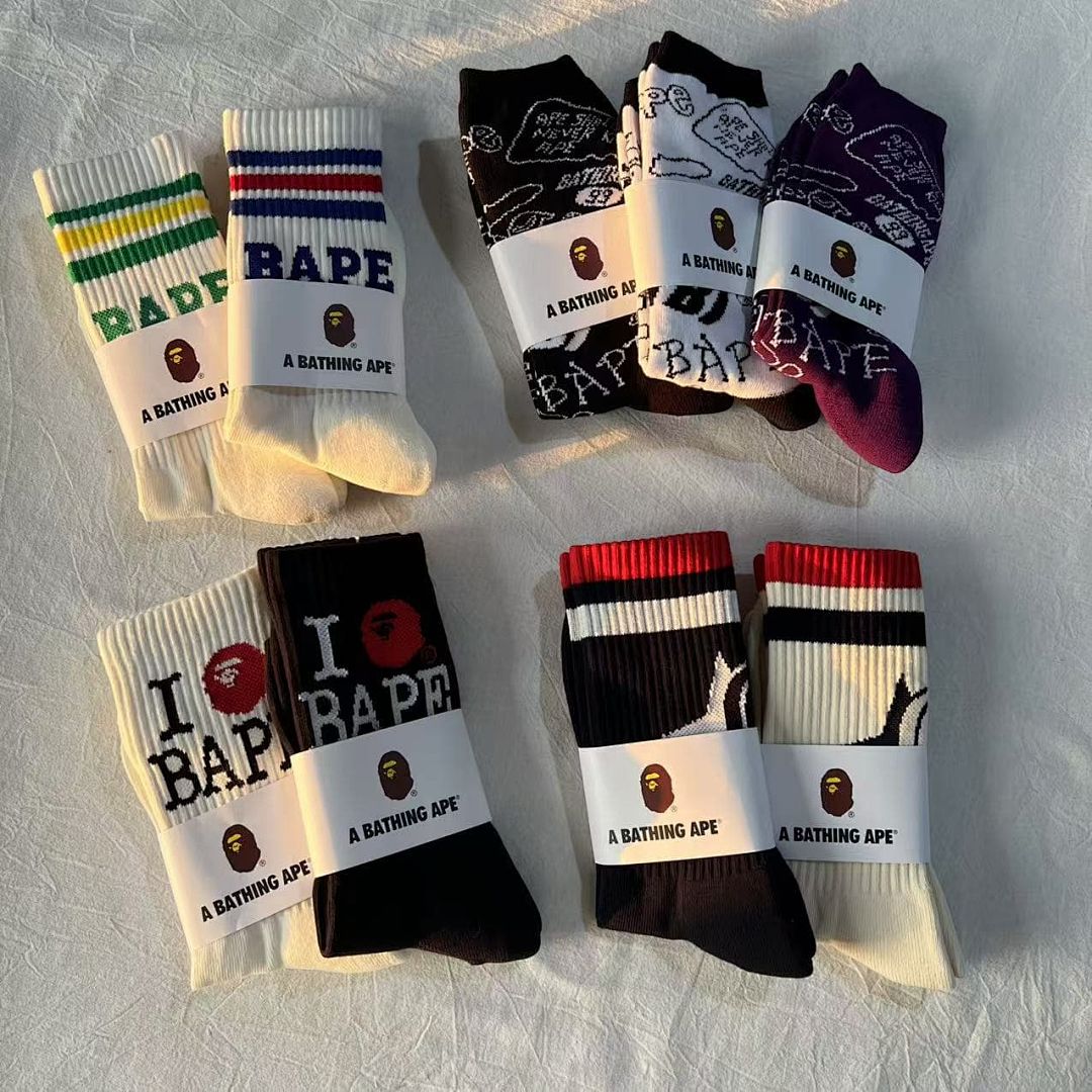 Bape NEW Bape Towel Socks