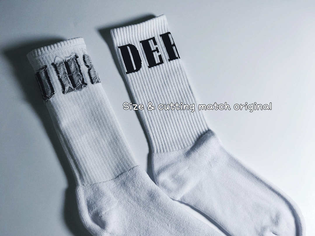 Accessiories 1: 1 Rhude 2022 New Logo Socks Towel Bottom - Image 4