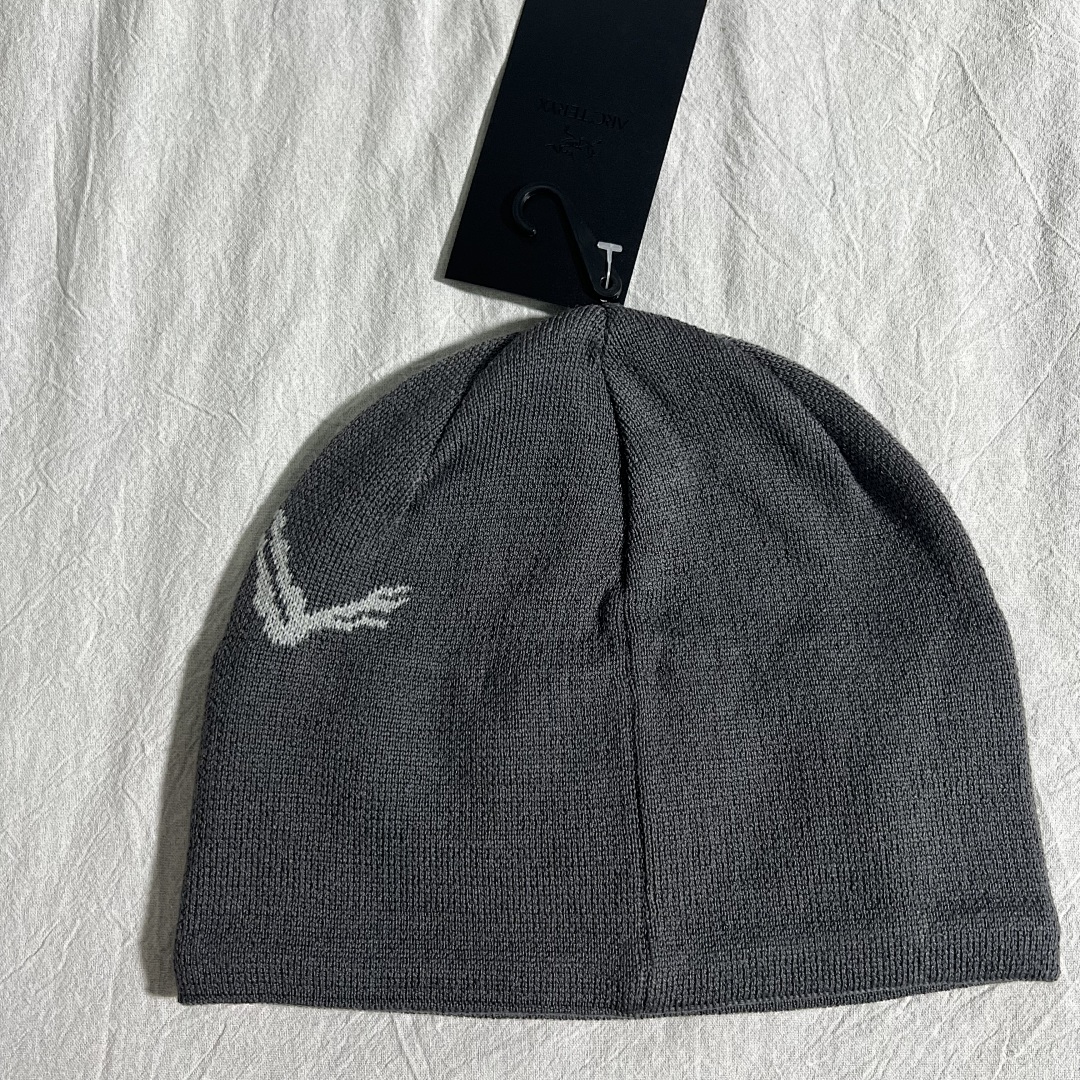 Hats ARC' Quality Beanie Grey And (Black) - Image 15