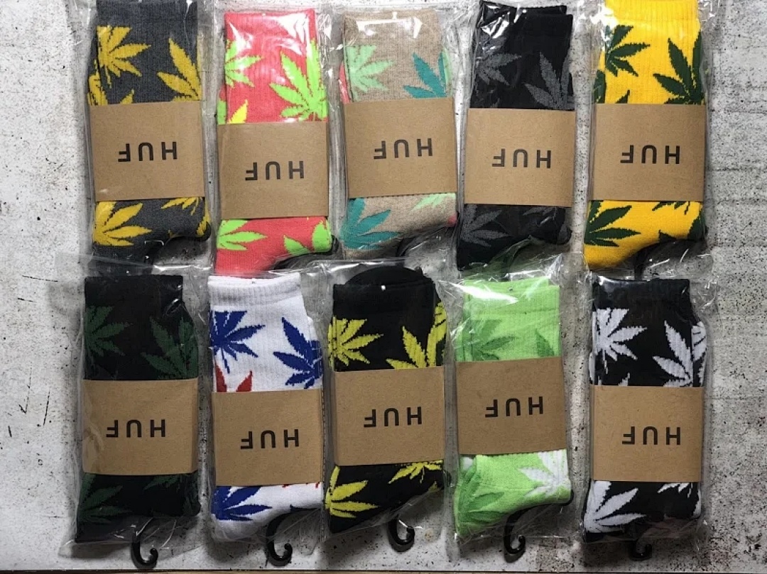 Accessiories Huf Socks Linen Leaf Fleece Sole Top - Image 13